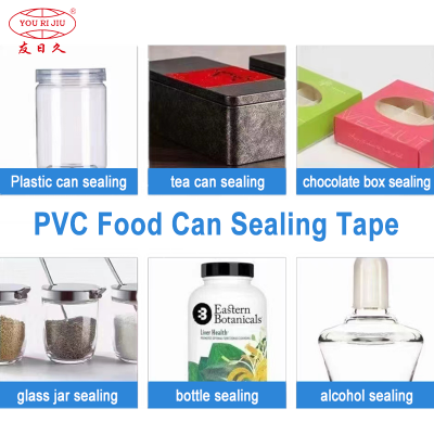 Yourijiu Food Can Box Sealing Nessun residuo di nastro trasparente in PVC